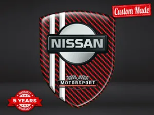 Nissan Pegatinas Auto Grandes Resistentes Alta Calidad 